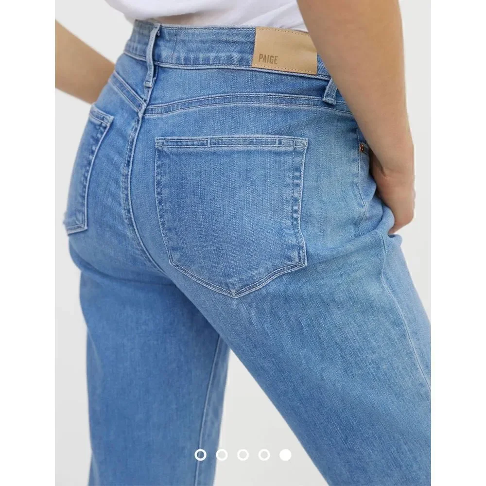 Anthropologie Paige Brigitte Mid-Rise Boyfriend Jeans size 25